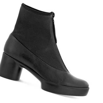 Women's Ecco Shape Sculpted Motion 35 Zip Boots Black | Canada 35RVD